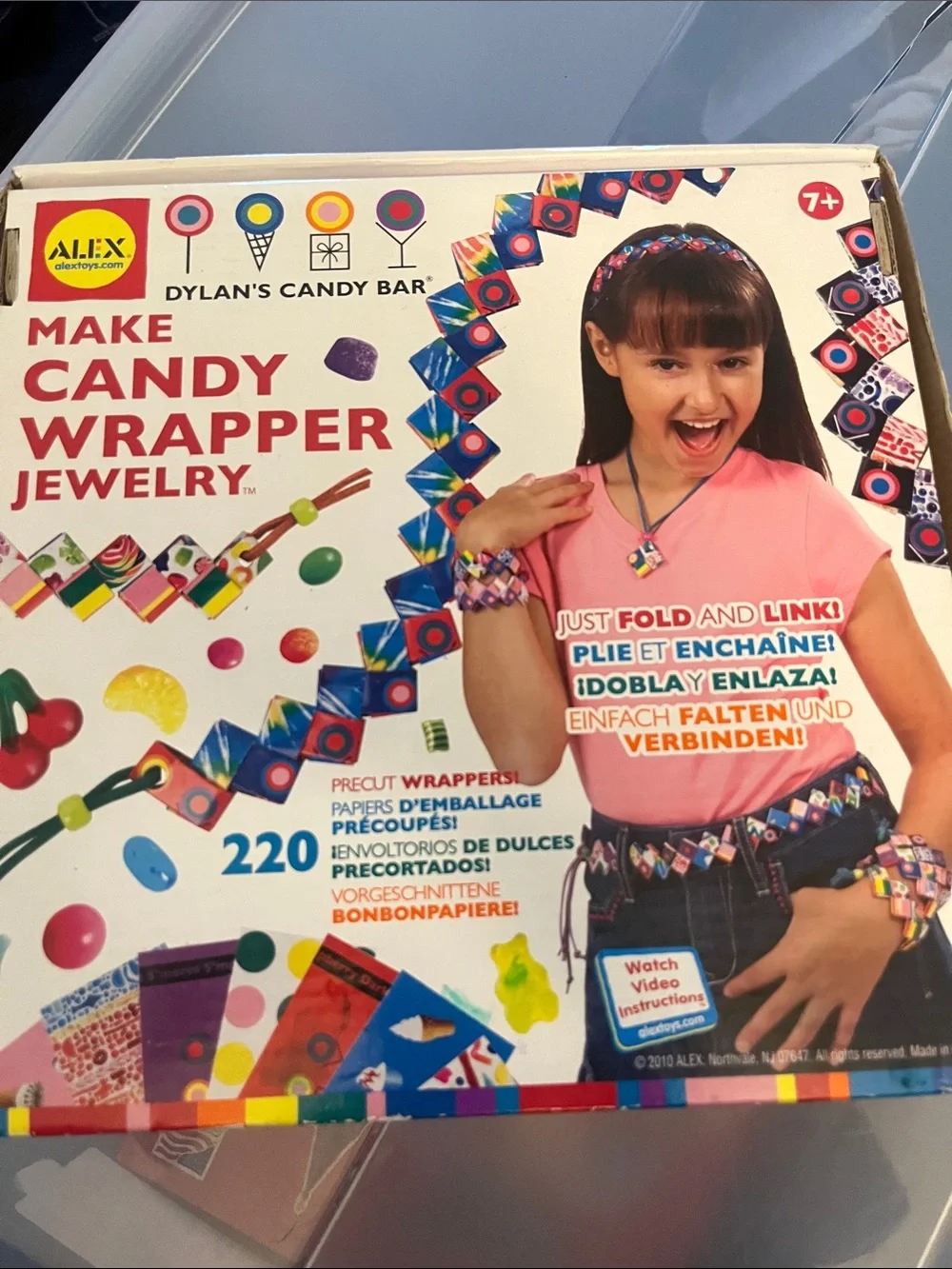 Dylan's Candy Bar Make Candy Wrapper Jewelry Kit - Multicolor